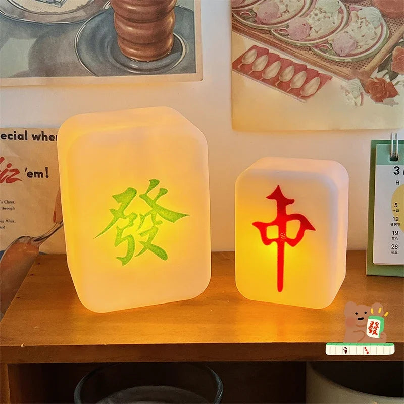 Mahjong Tile LED Night Light