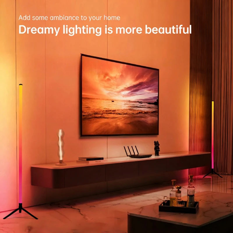 120cm RGB Corner Floor Lamp