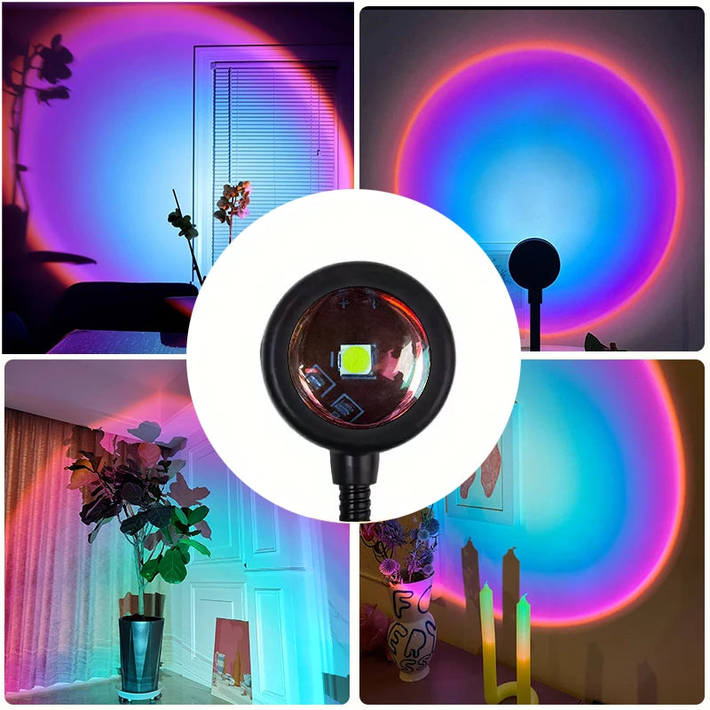 Rainbow Projection Lamp