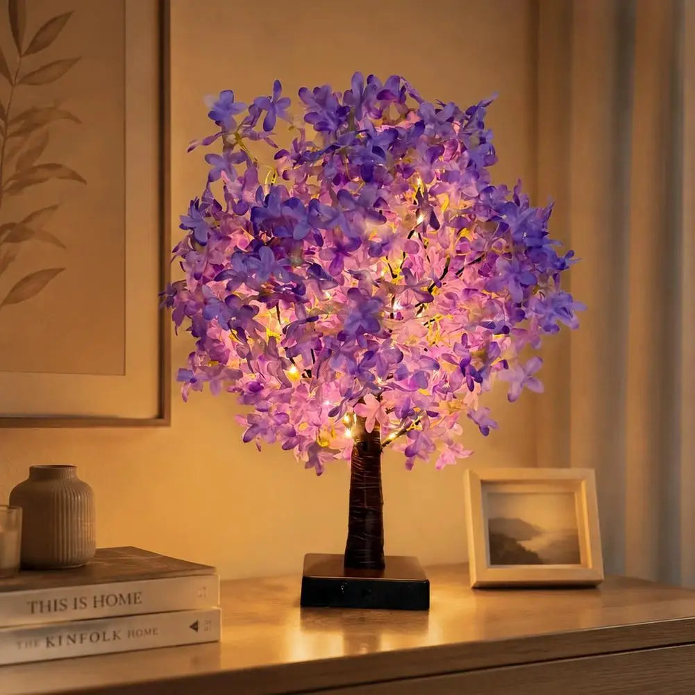 Cherry Blossom Tree LED Night Lamp