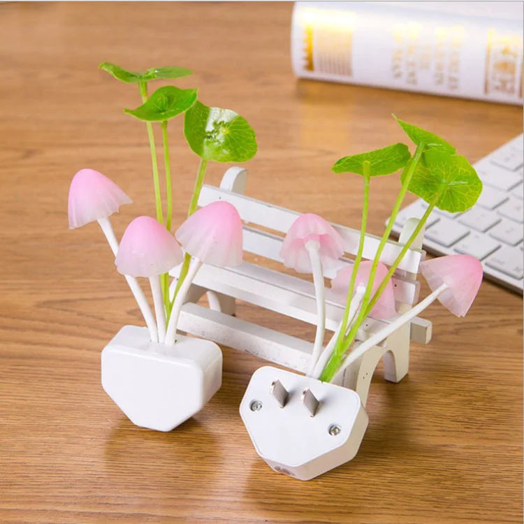 Mushroom LED Plug-In Night Light