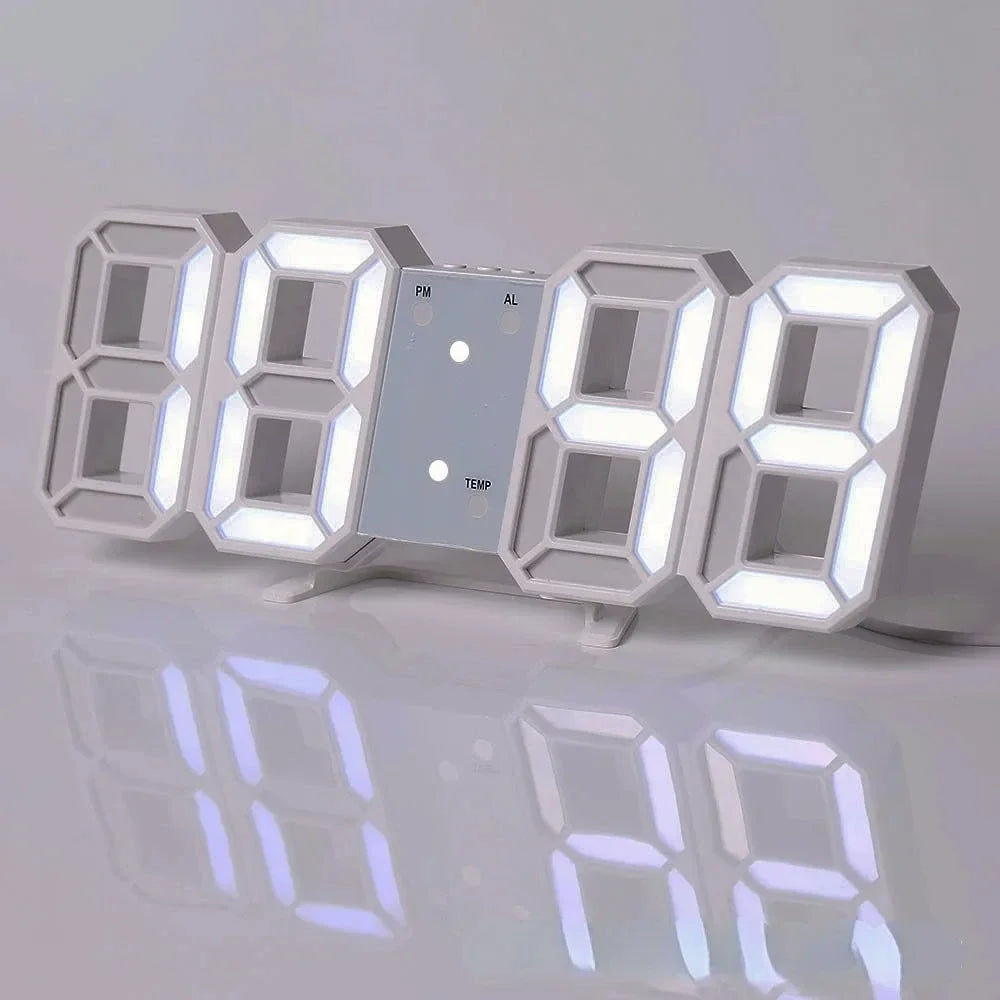 LED Digital Wall and Desk Clock