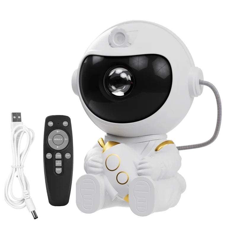 Astronaut Rocket Galaxy Projector