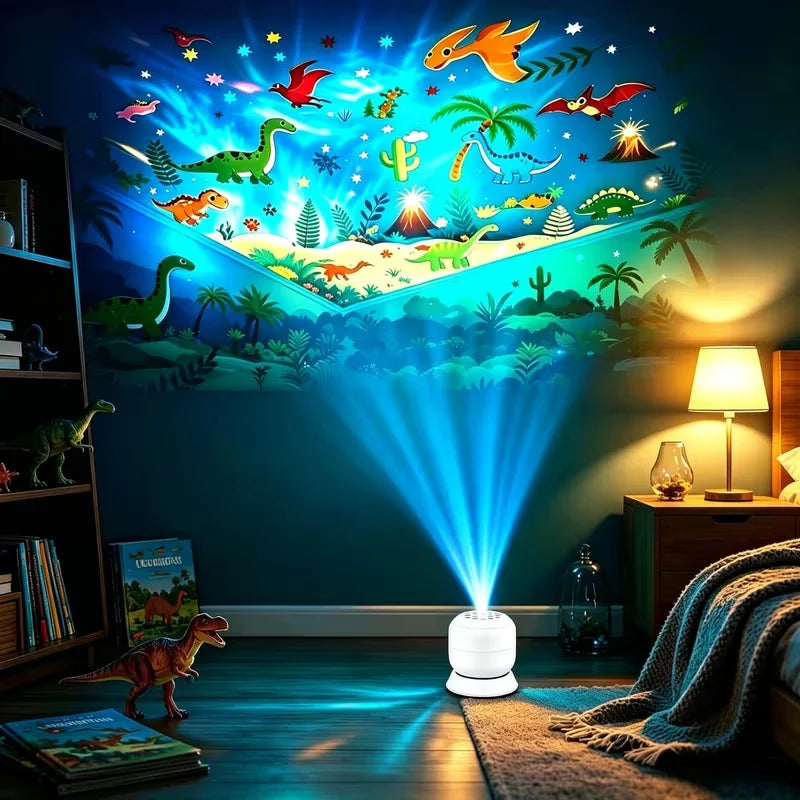 Dinosaur Projection Night Light