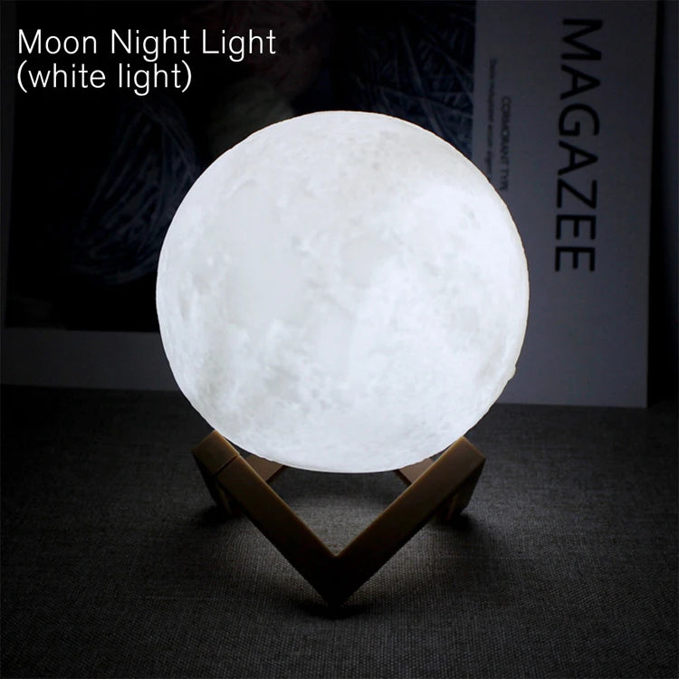Battery Moon Lamp Night Light
