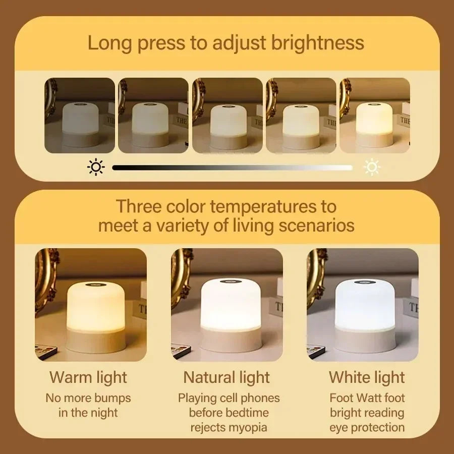 Touch Night Light with Remote