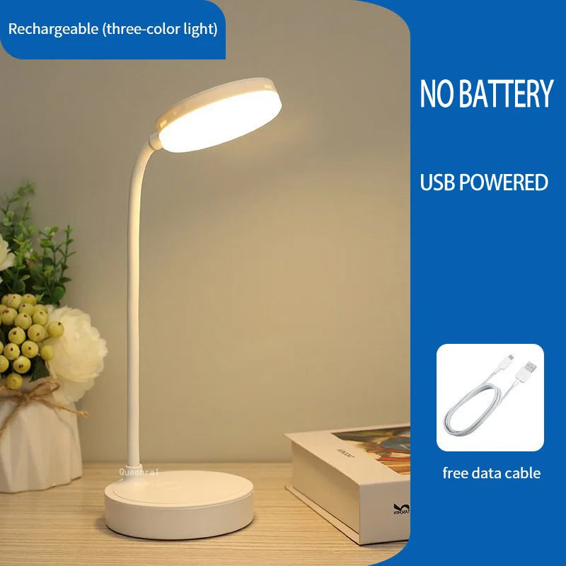 Dimmable LED Desk Lamp with USB