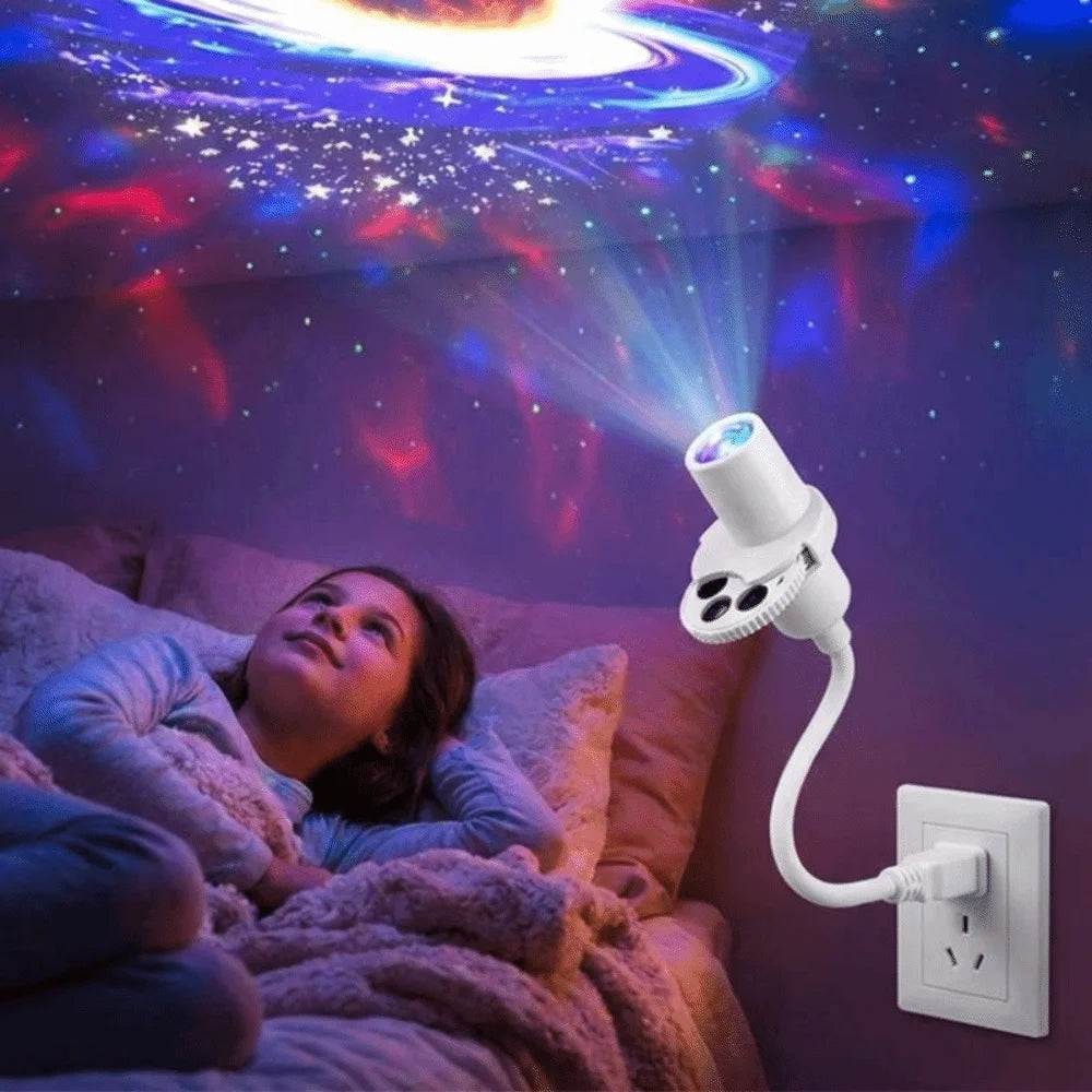 Flexible Neck Star Projector Light