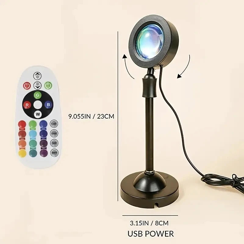 16-Color RGB Ambient Projection Light