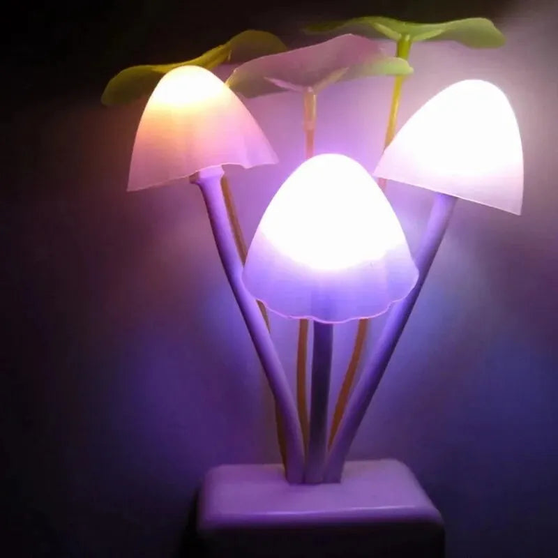 Mushroom LED Plug-In Night Light