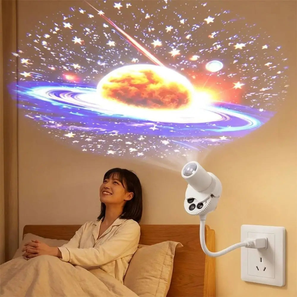 Flexible Neck Star Projector Light