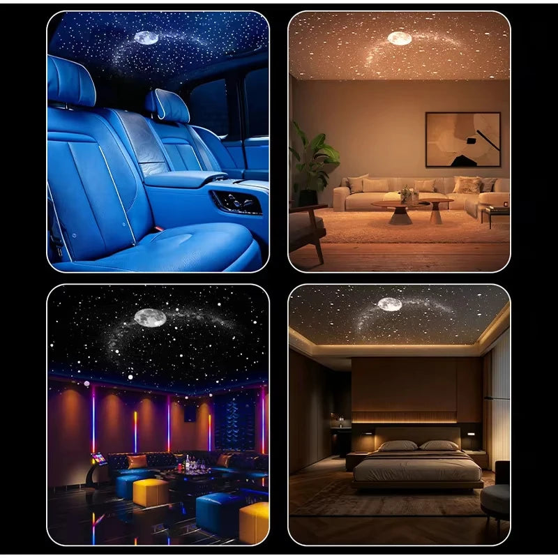 USB Car Starry Sky Projector