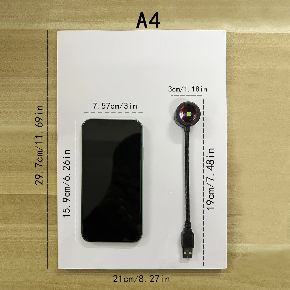 Rainbow Projection Lamp