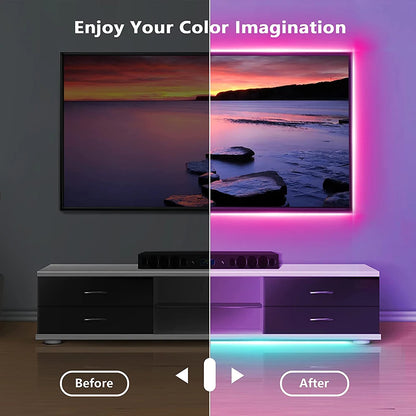 Bluetooth RGB USB LED Strip 5050