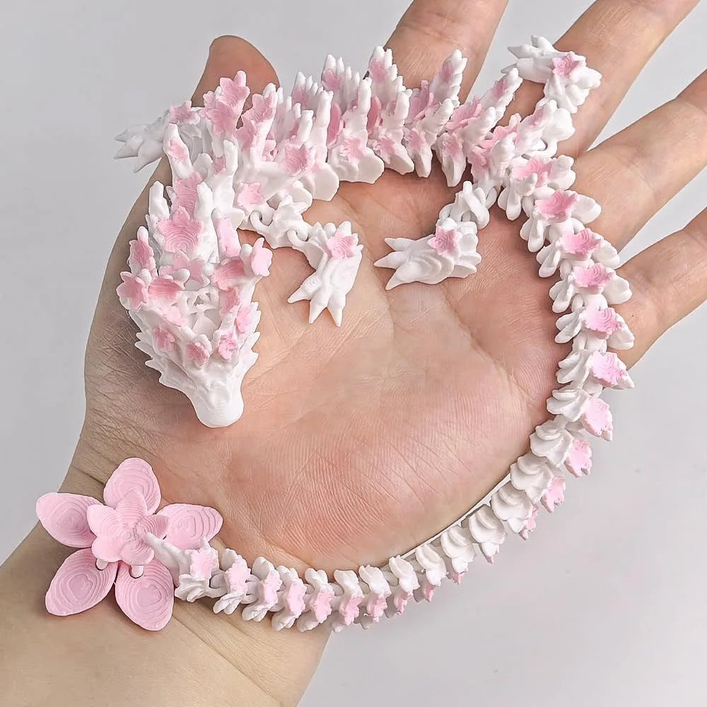 Cherry Blossom Articulated Dragon