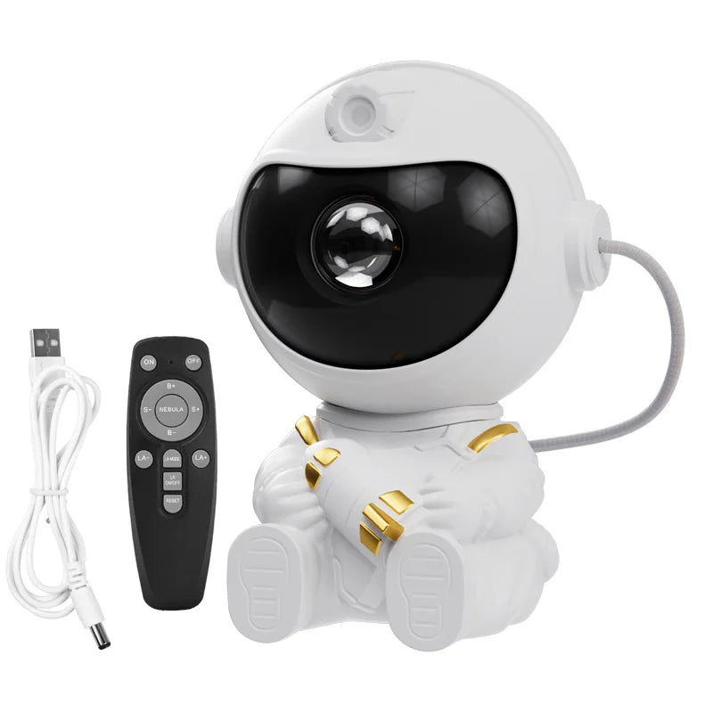 Astronaut Rocket Galaxy Projector