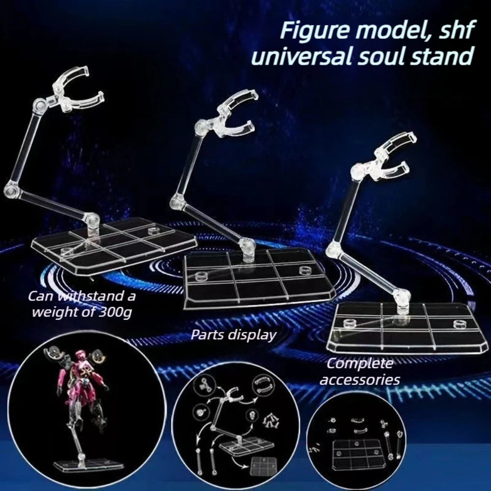 Clear Acrylic Action Figure Stand