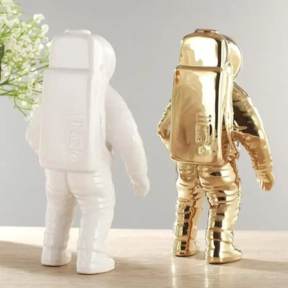 Ceramic Astronaut Sculpture 30cm