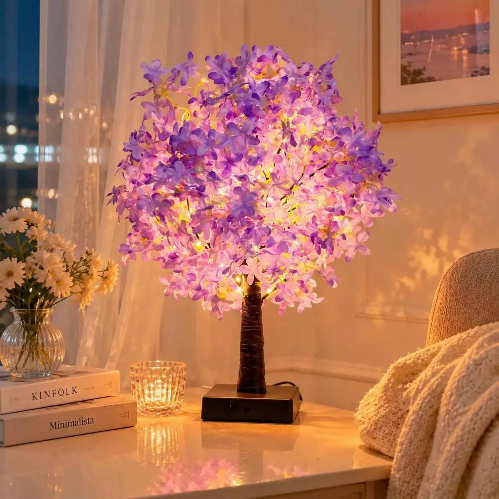 Cherry Blossom Tree LED Night Lamp