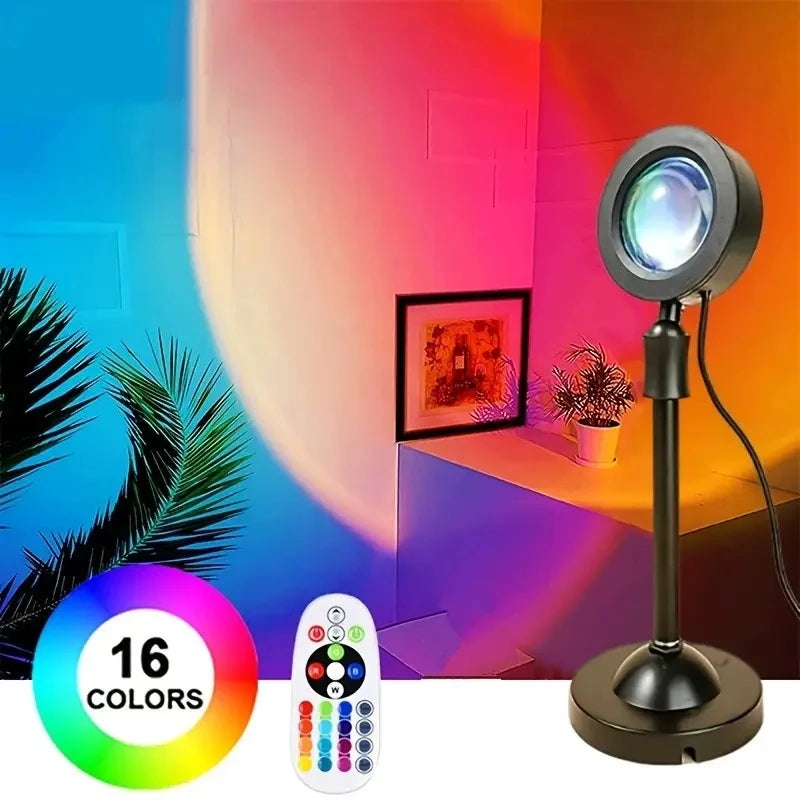 16-Color RGB Ambient Projection Light