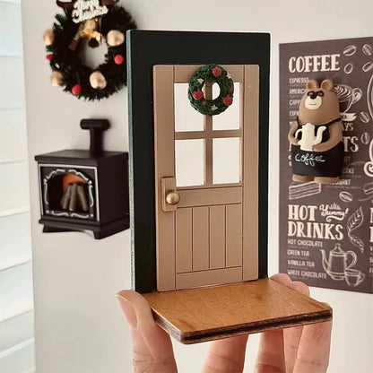 Mini Fireplace Fridge Magnet Light