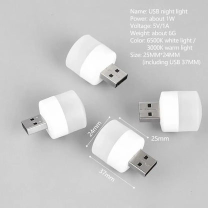 Mini USB Plug Night Light