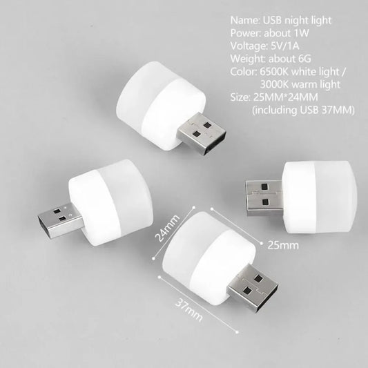 Mini USB Plug Night Light