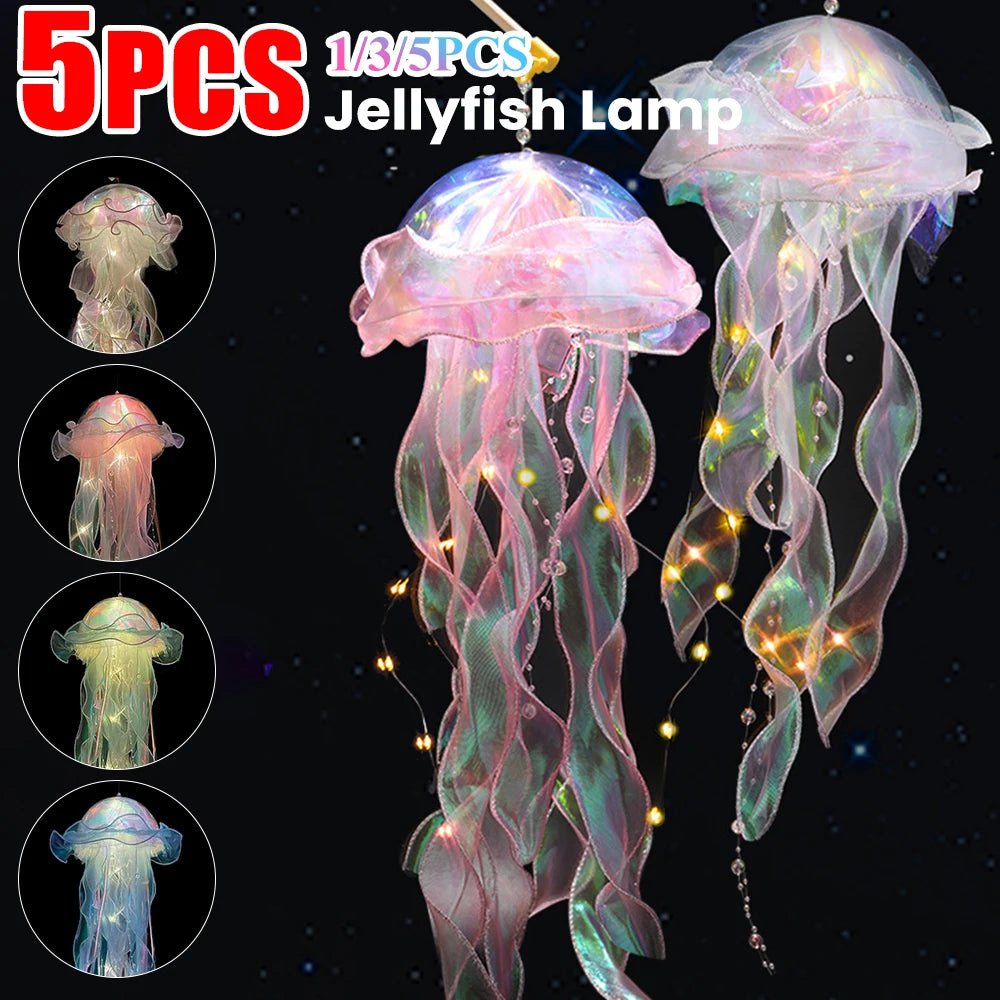 Hanging Jellyfish Night Lights
