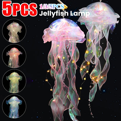 Hanging Jellyfish Night Lights