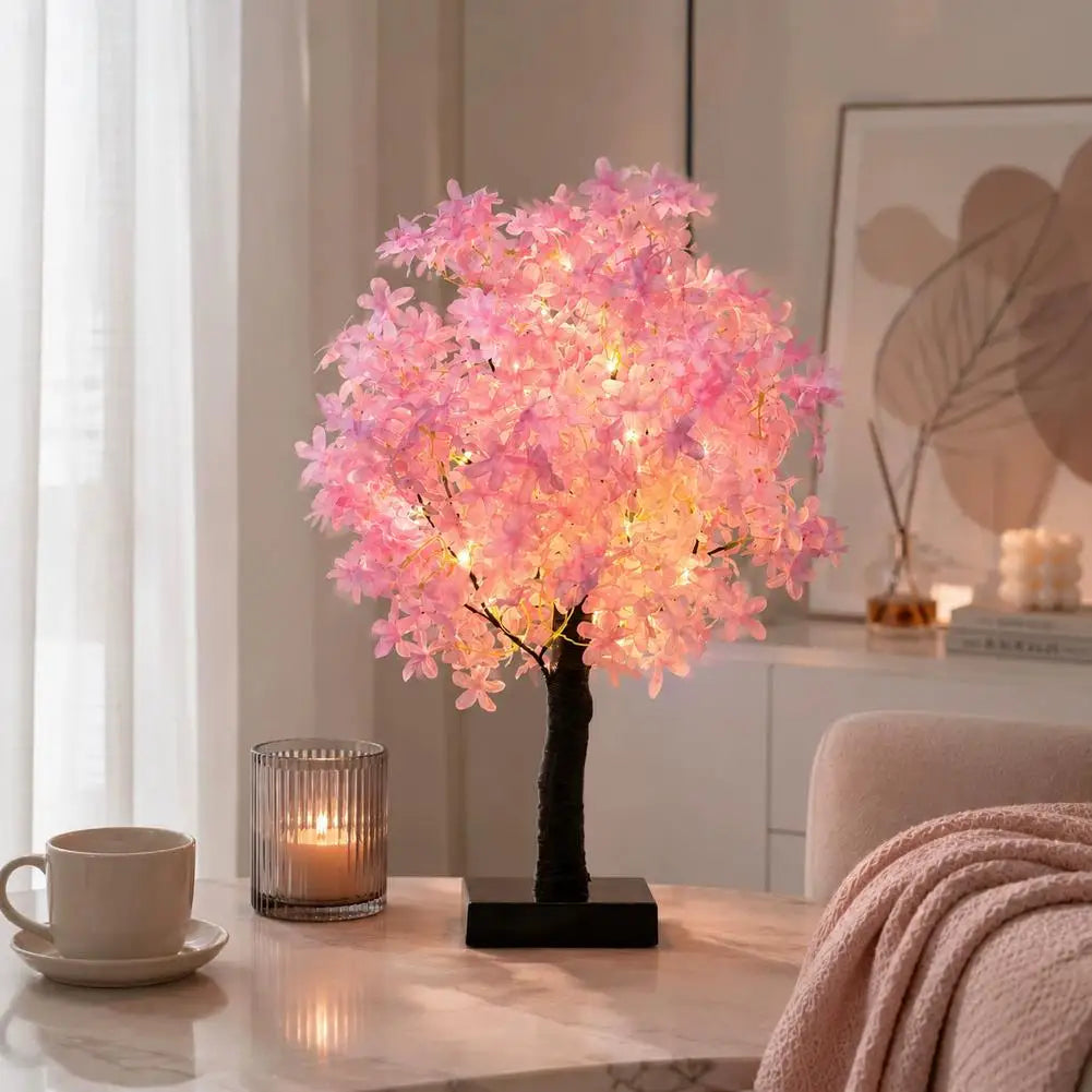Cherry Blossom Tree LED Night Lamp