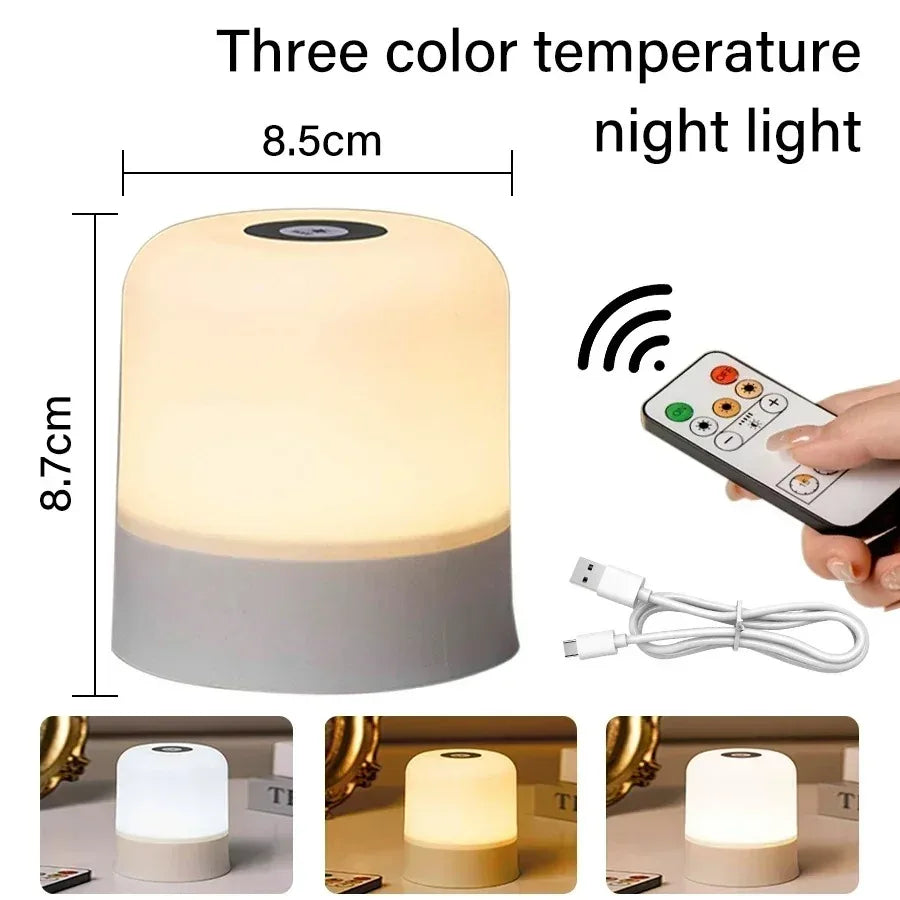 Touch Night Light with Remote