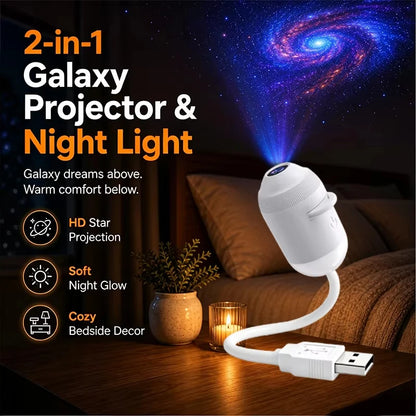USB Car Starry Sky Projector