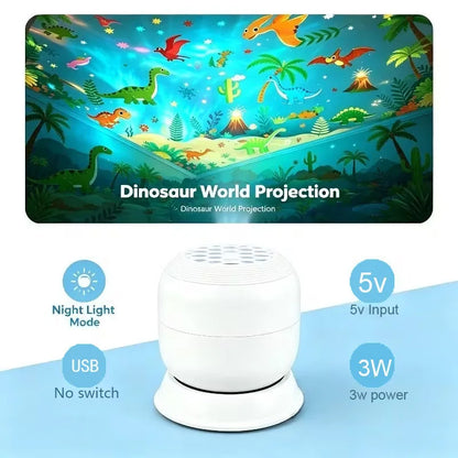 Dinosaur Projection Night Light