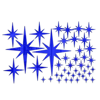Acrylic Star Mirror Wall Stickers