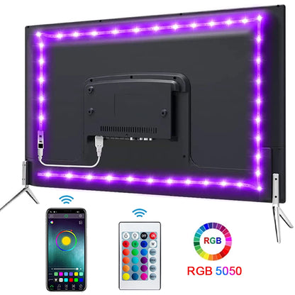 Bluetooth RGB USB LED Strip 5050