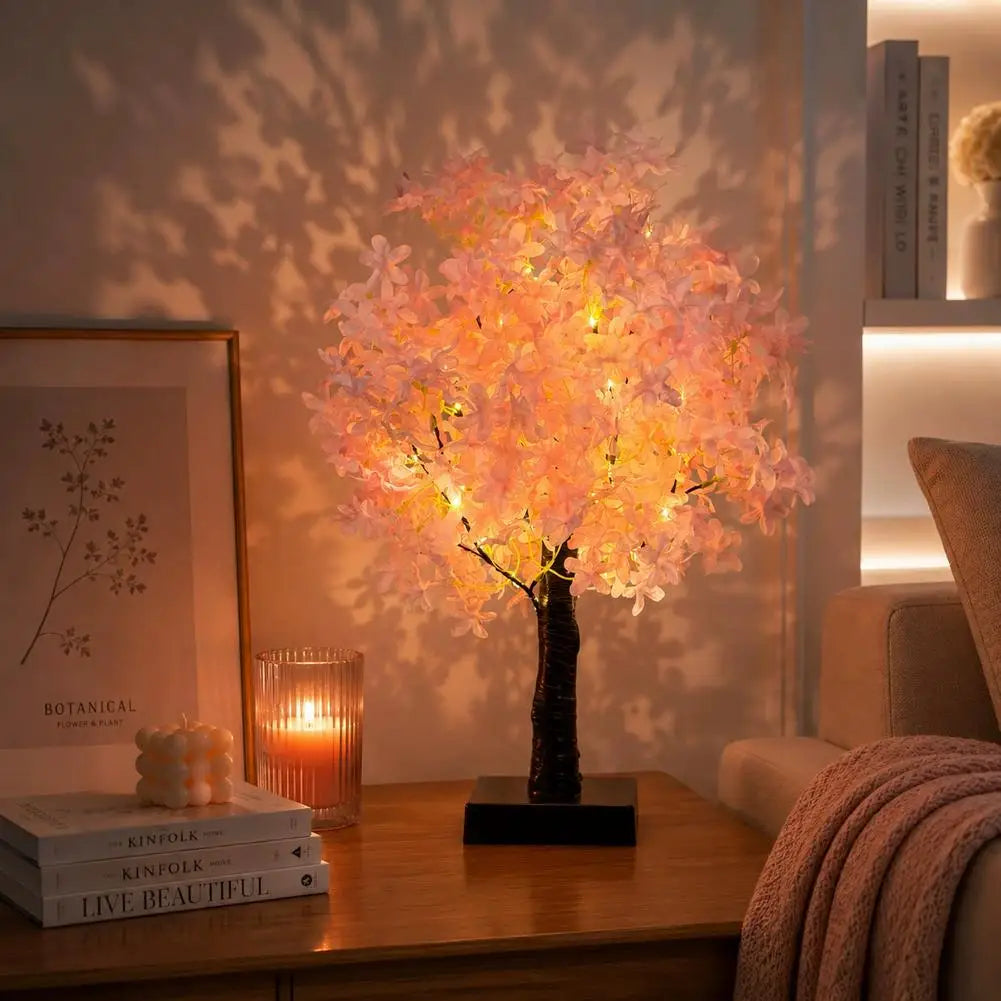 Cherry Blossom Tree LED Night Lamp
