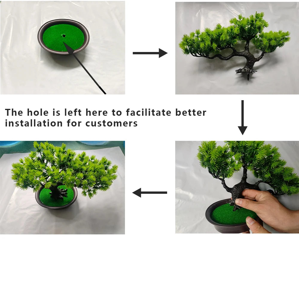 Artificial Pine Bonsai Tree