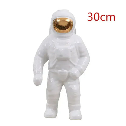 Ceramic Astronaut Sculpture 30cm