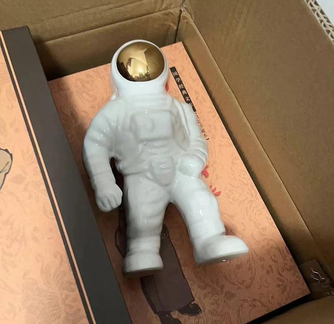 Ceramic Astronaut Sculpture 30cm