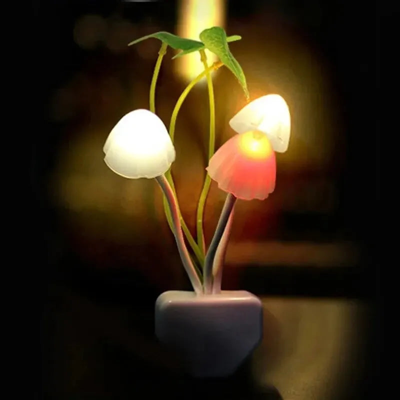 Mushroom LED Plug-In Night Light