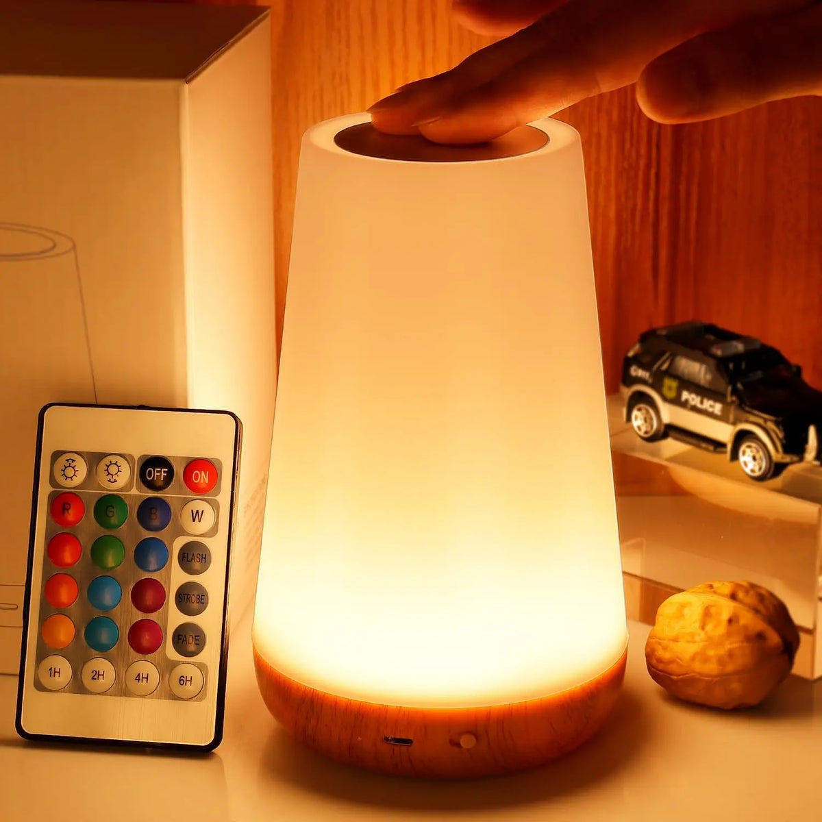 13-Color Touch Bedside Lamp