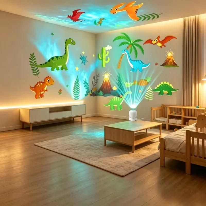 Dinosaur Projection Night Light