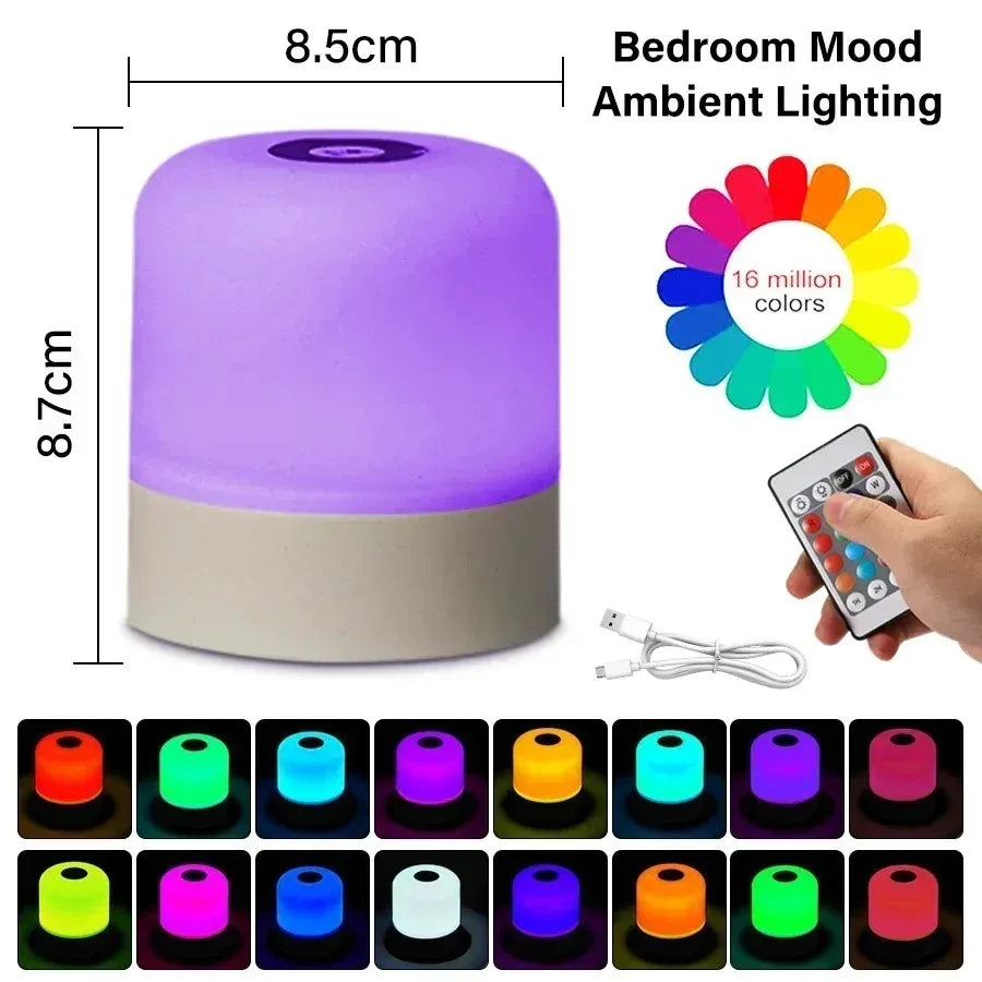 Touch Night Light with Remote