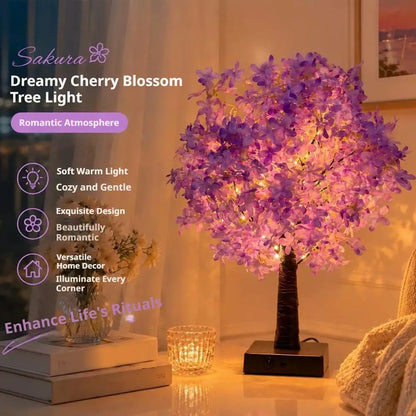 Cherry Blossom Tree LED Night Lamp